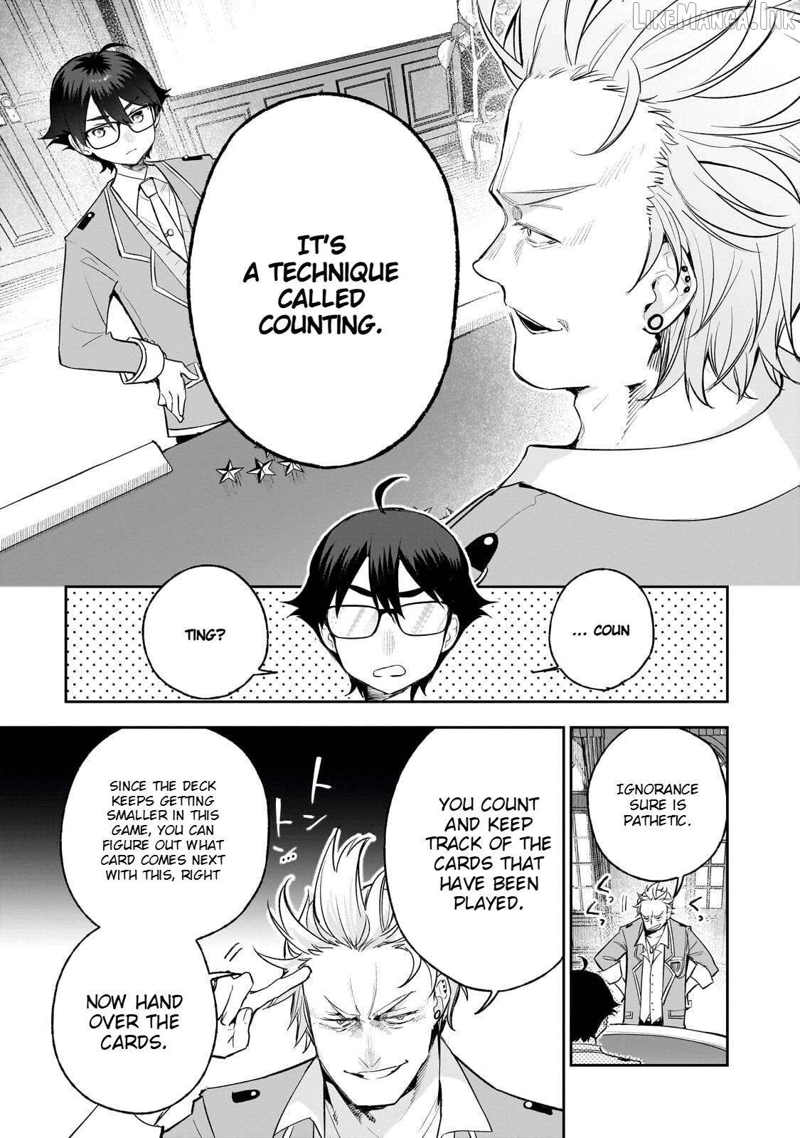 Ore wa Gakuen Zunou Battle no Ensyutsuka!: Jishou Mob ga Kage kara Egaku Saikyou Shujinkou Musou Scenario Chapter 5 page 19