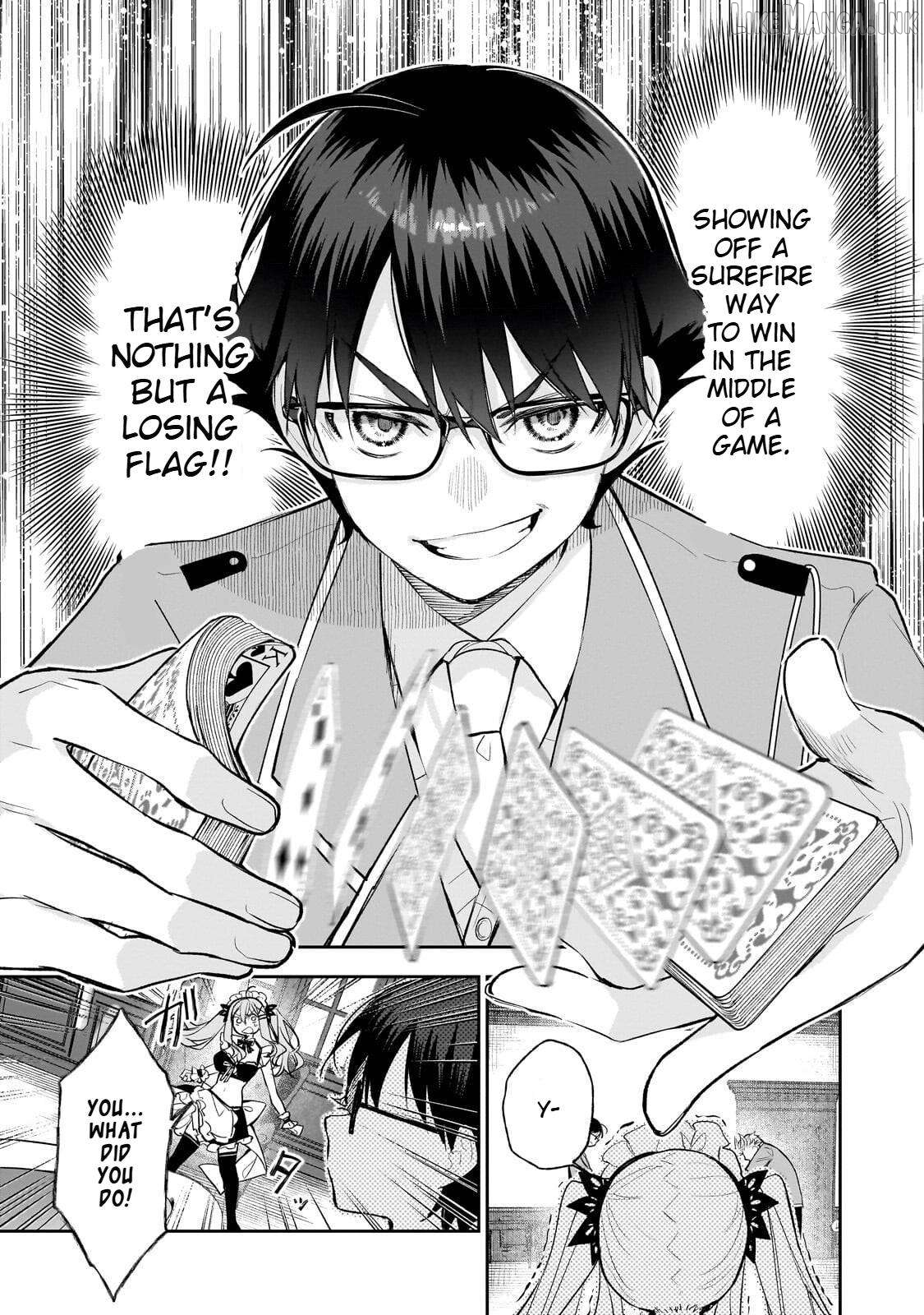 Ore wa Gakuen Zunou Battle no Ensyutsuka!: Jishou Mob ga Kage kara Egaku Saikyou Shujinkou Musou Scenario Chapter 5 page 32