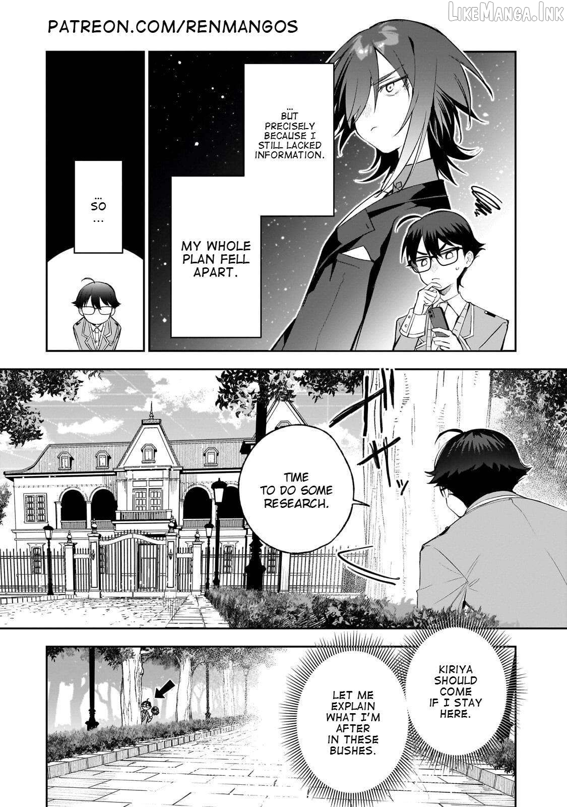 Ore wa Gakuen Zunou Battle no Ensyutsuka!: Jishou Mob ga Kage kara Egaku Saikyou Shujinkou Musou Scenario Chapter 7 page 2