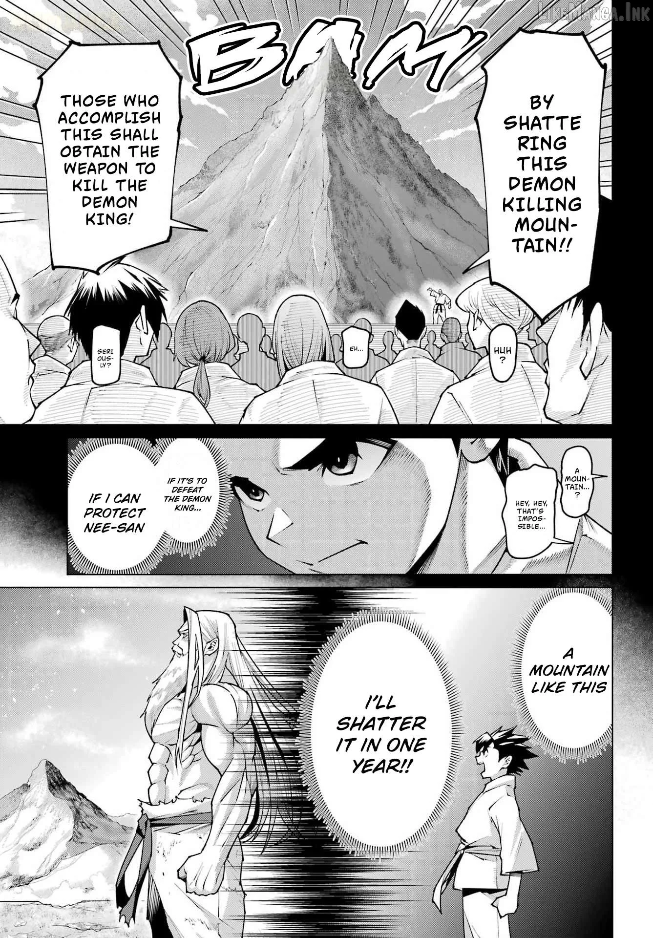 Osananajimi to no Yakusoku wo Hatasu Tame ni Hyakunen Shugyo Shita Rouyuusha, Nokori no Jumyou de Maou wo Utsu Chapter 1 page 11