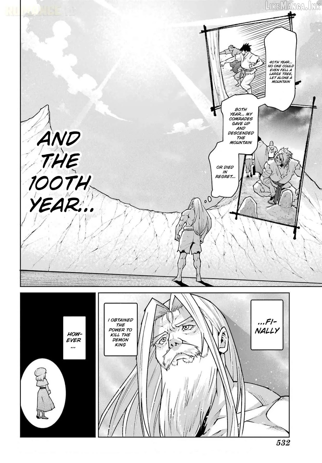 Osananajimi to no Yakusoku wo Hatasu Tame ni Hyakunen Shugyo Shita Rouyuusha, Nokori no Jumyou de Maou wo Utsu Chapter 1 page 12