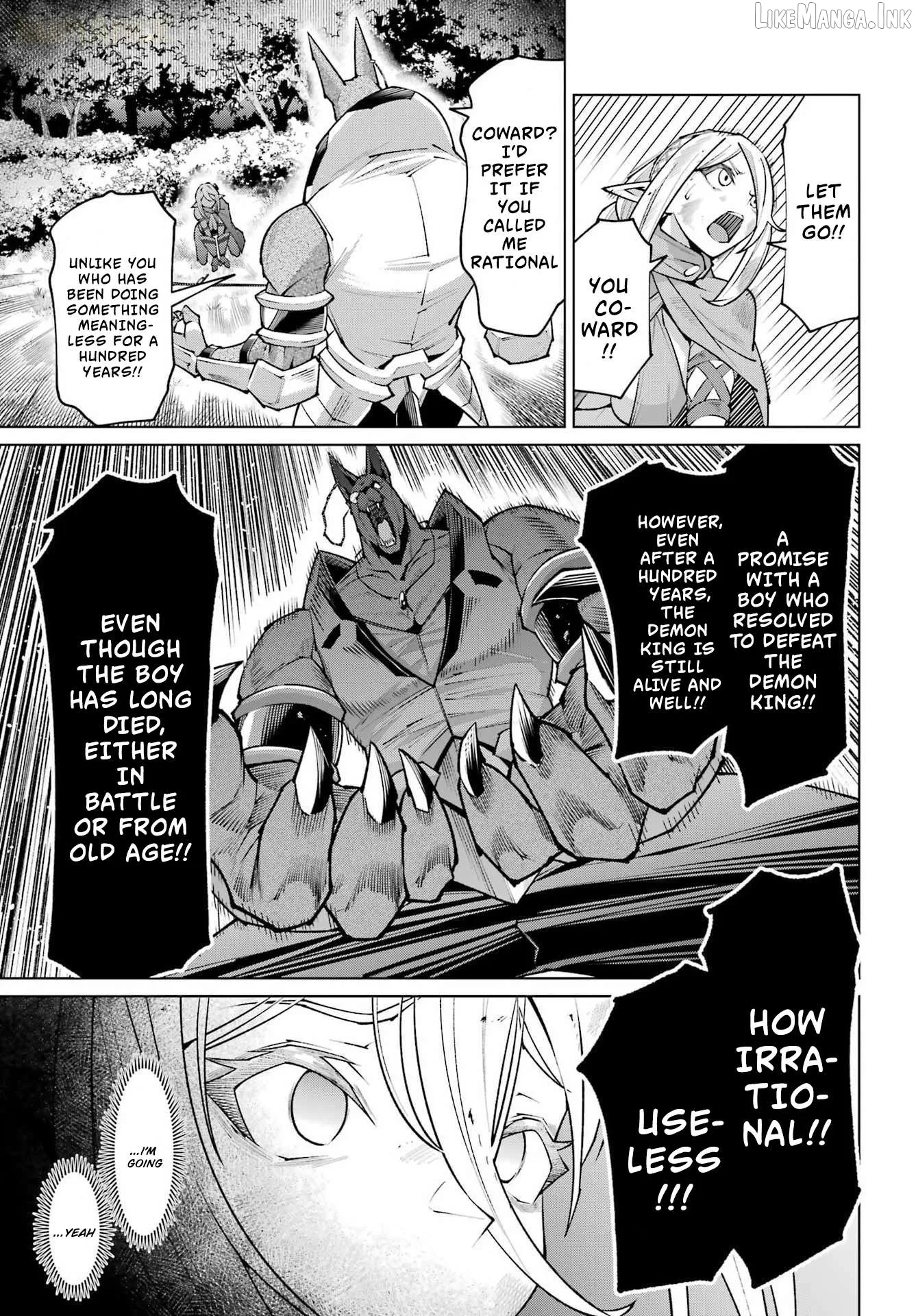 Osananajimi to no Yakusoku wo Hatasu Tame ni Hyakunen Shugyo Shita Rouyuusha, Nokori no Jumyou de Maou wo Utsu Chapter 1 page 43
