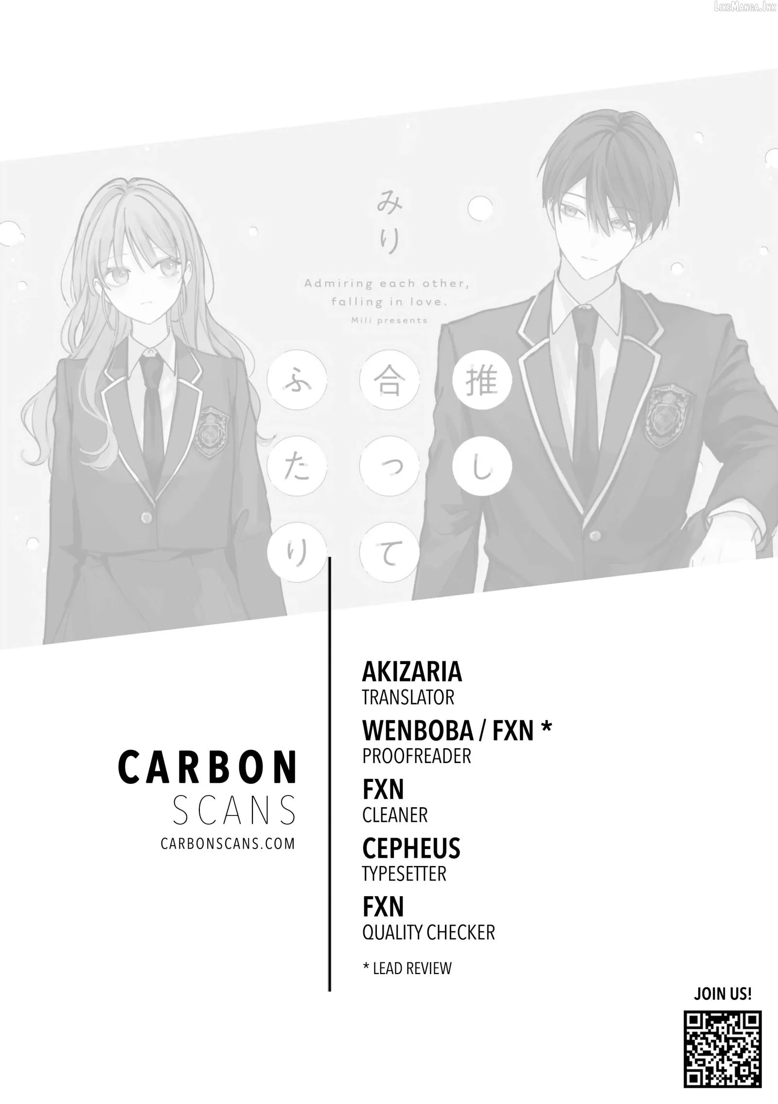 Oshi Atteru Futari Chapter 1 page 1