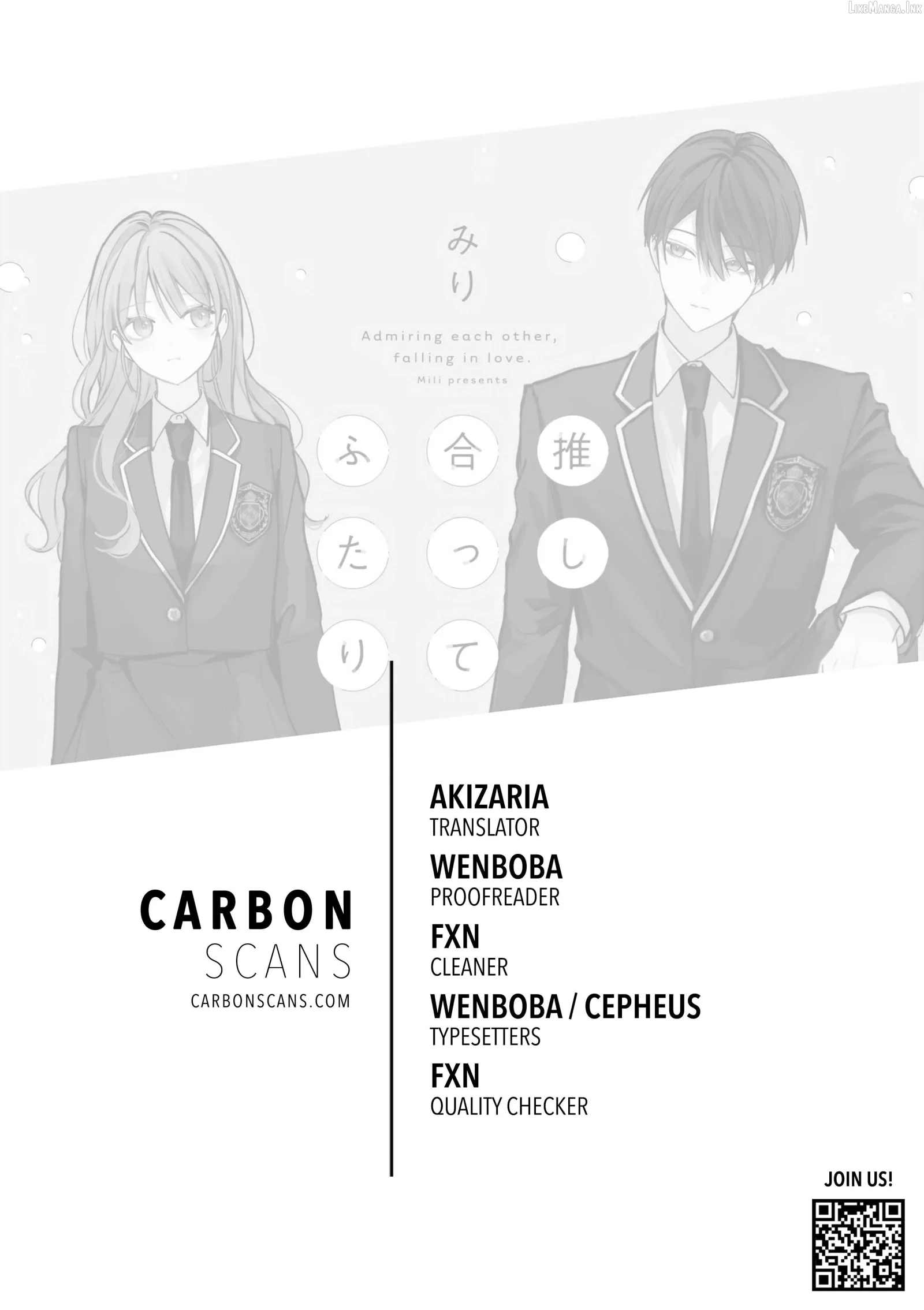 Oshi Atteru Futari Chapter 8 page 1