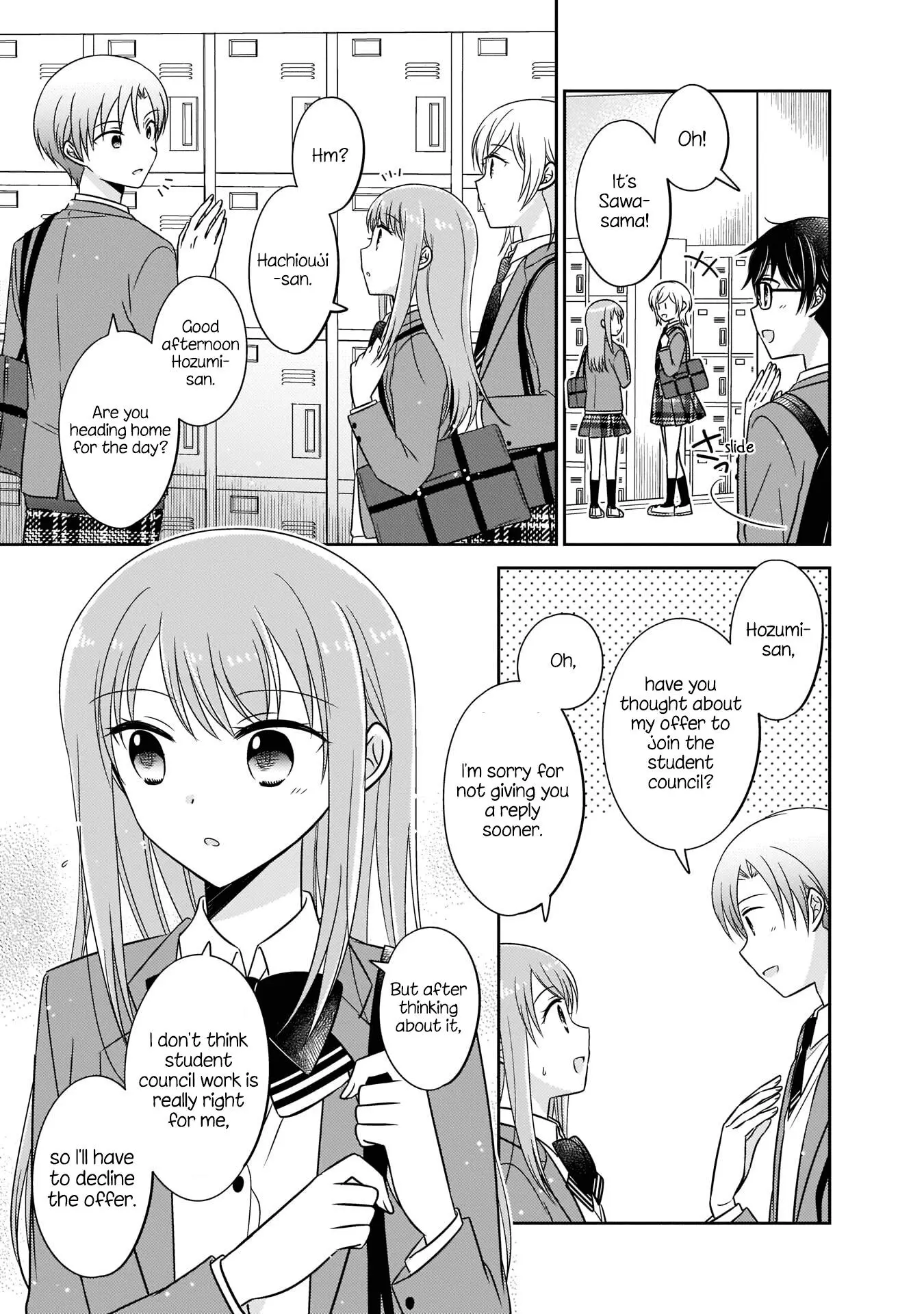 Oshibana! Chapter 5 page 9