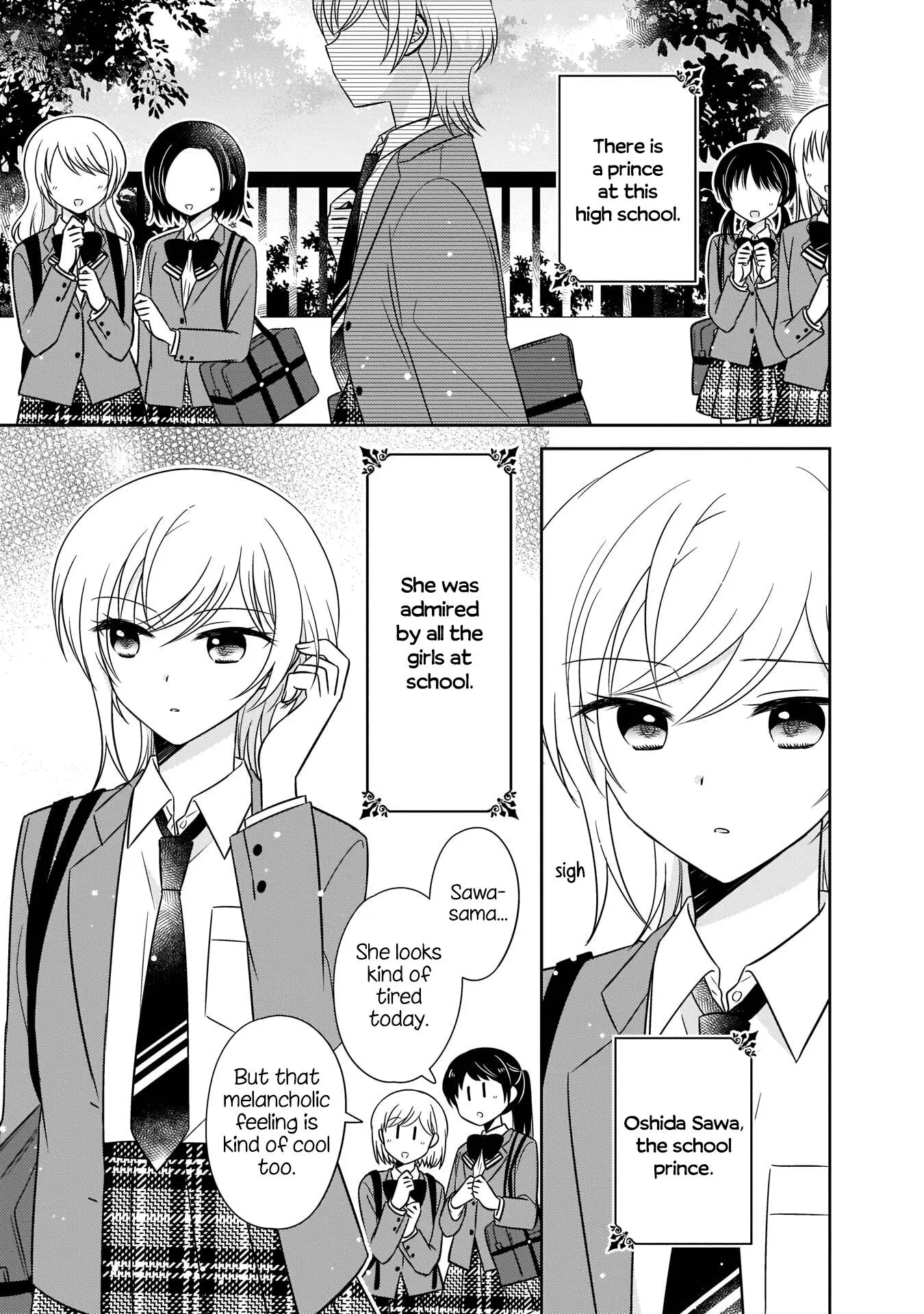 Oshibana! Chapter 8 page 1