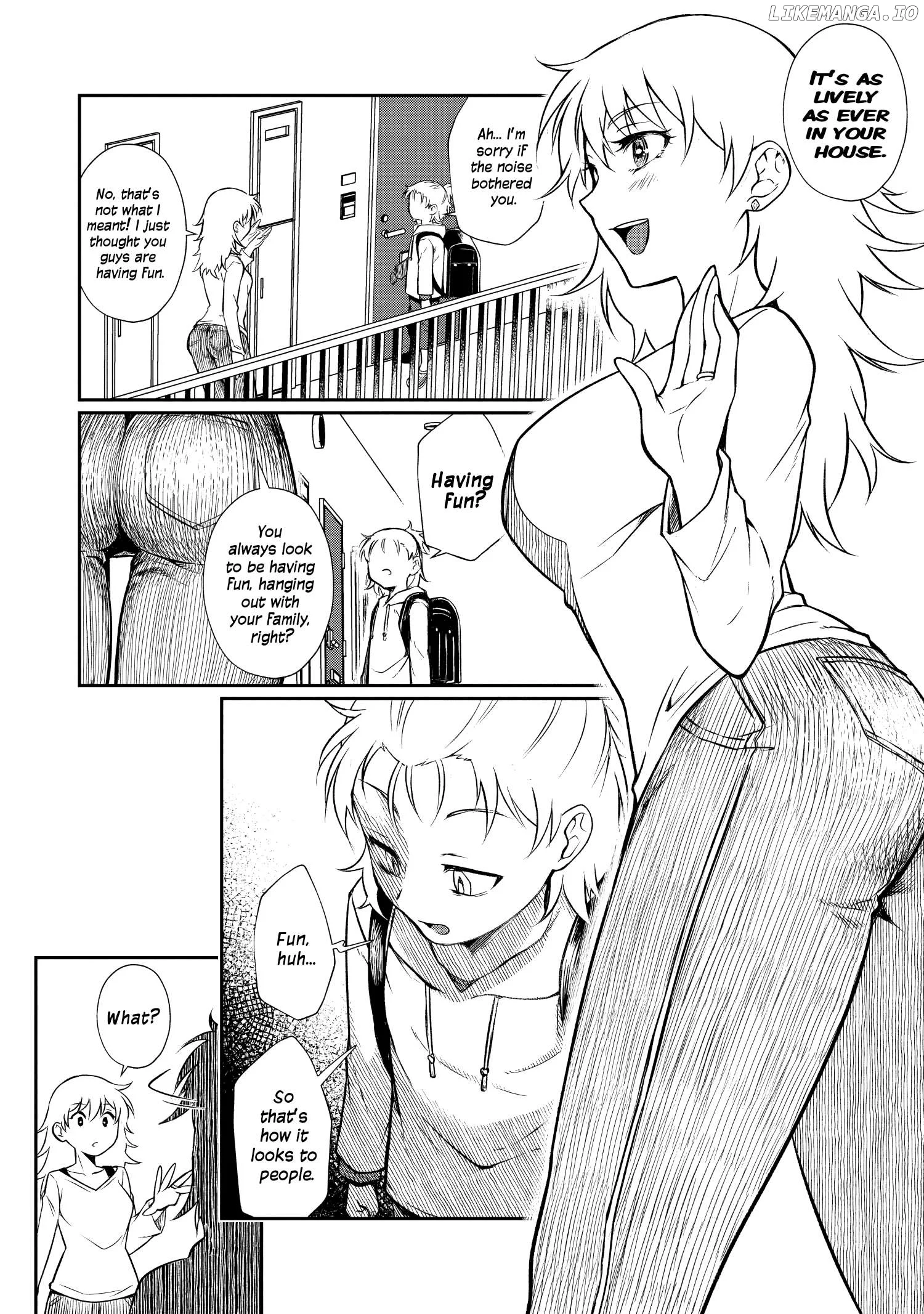 Otonari No Onee-San Wa Xxx Shitai Chapter 4 page 4