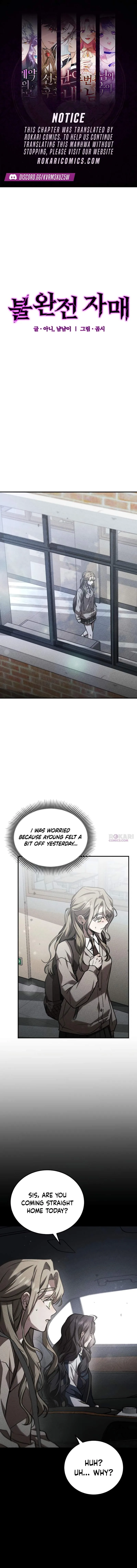 Our Incomplete Bond Chapter 6 page 1