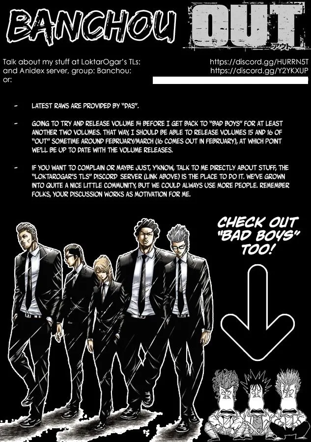Out (Makoto Mizuta) Chapter 127 page 1