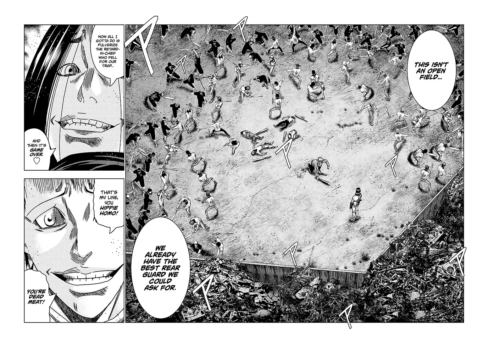 Out (Makoto Mizuta) Chapter 156 page 17