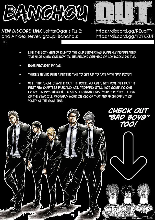 Out (Makoto Mizuta) Chapter 157 page 1