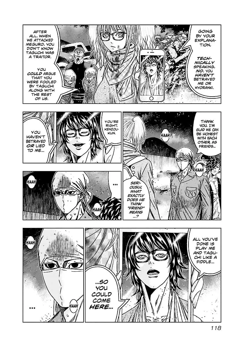 Out (Makoto Mizuta) Chapter 175 page 10