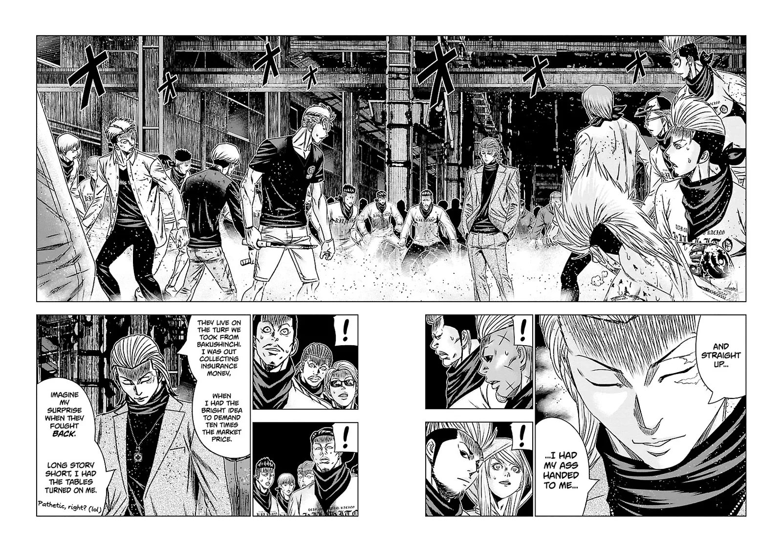 Out (Makoto Mizuta) Chapter 187 page 3