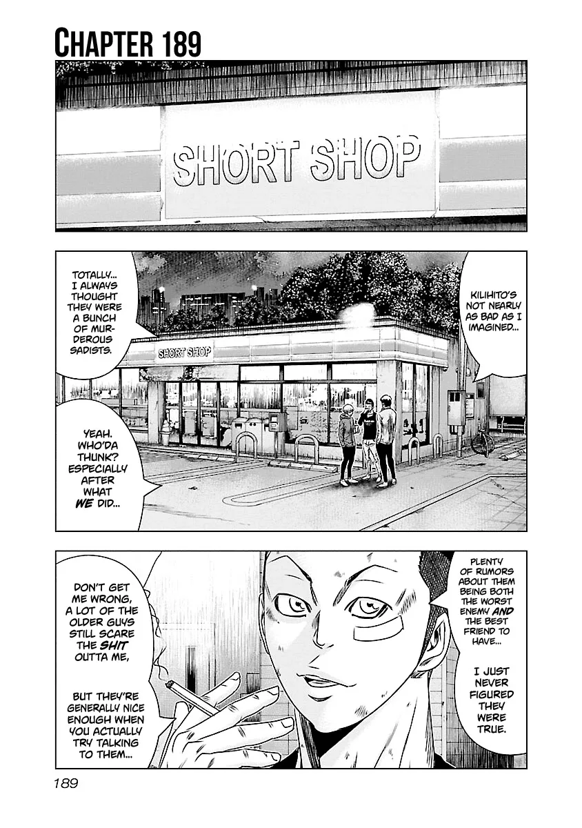 Out (Makoto Mizuta) Chapter 189 page 2