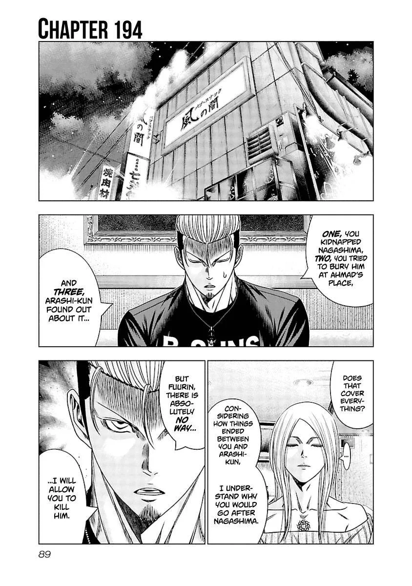 Out (Makoto Mizuta) Chapter 194 page 2