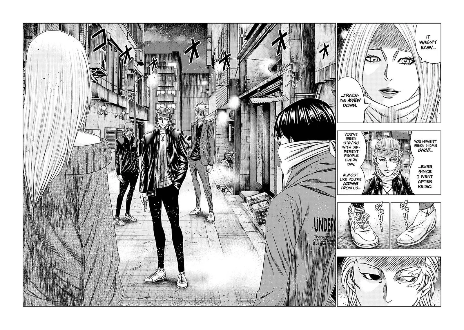 Out (Makoto Mizuta) Chapter 195 page 14