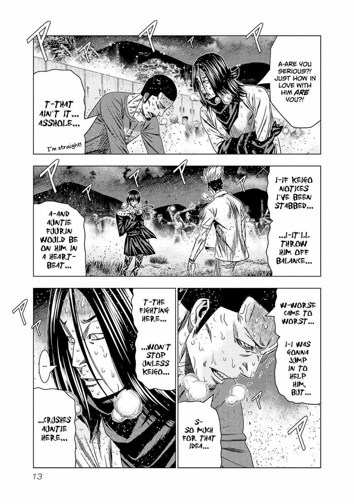 Out (Makoto Mizuta) Chapter 198 page 13