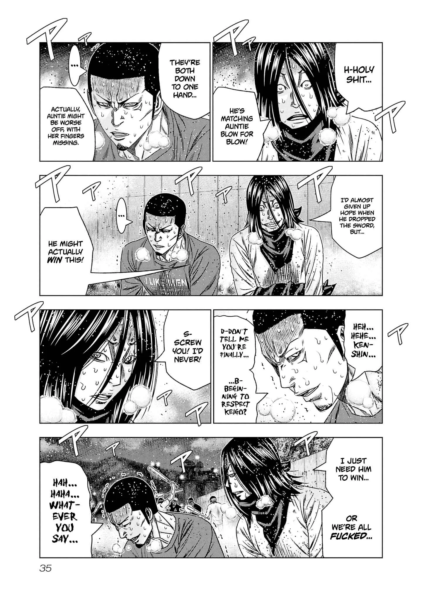Out (Makoto Mizuta) Chapter 199 page 9