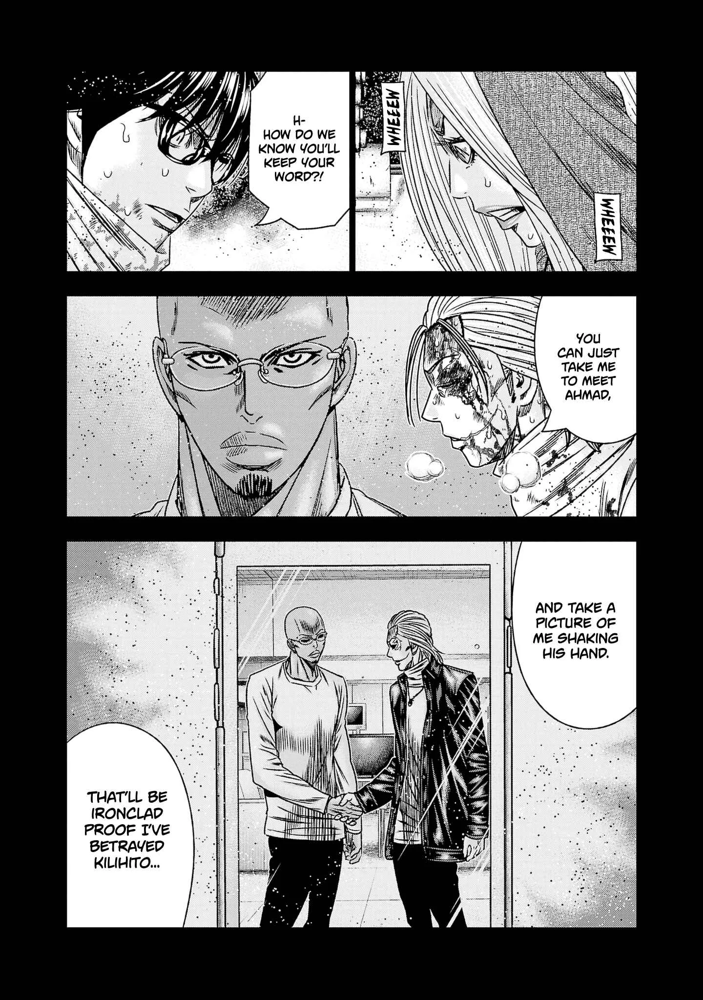 Out (Makoto Mizuta) Chapter 202 page 14