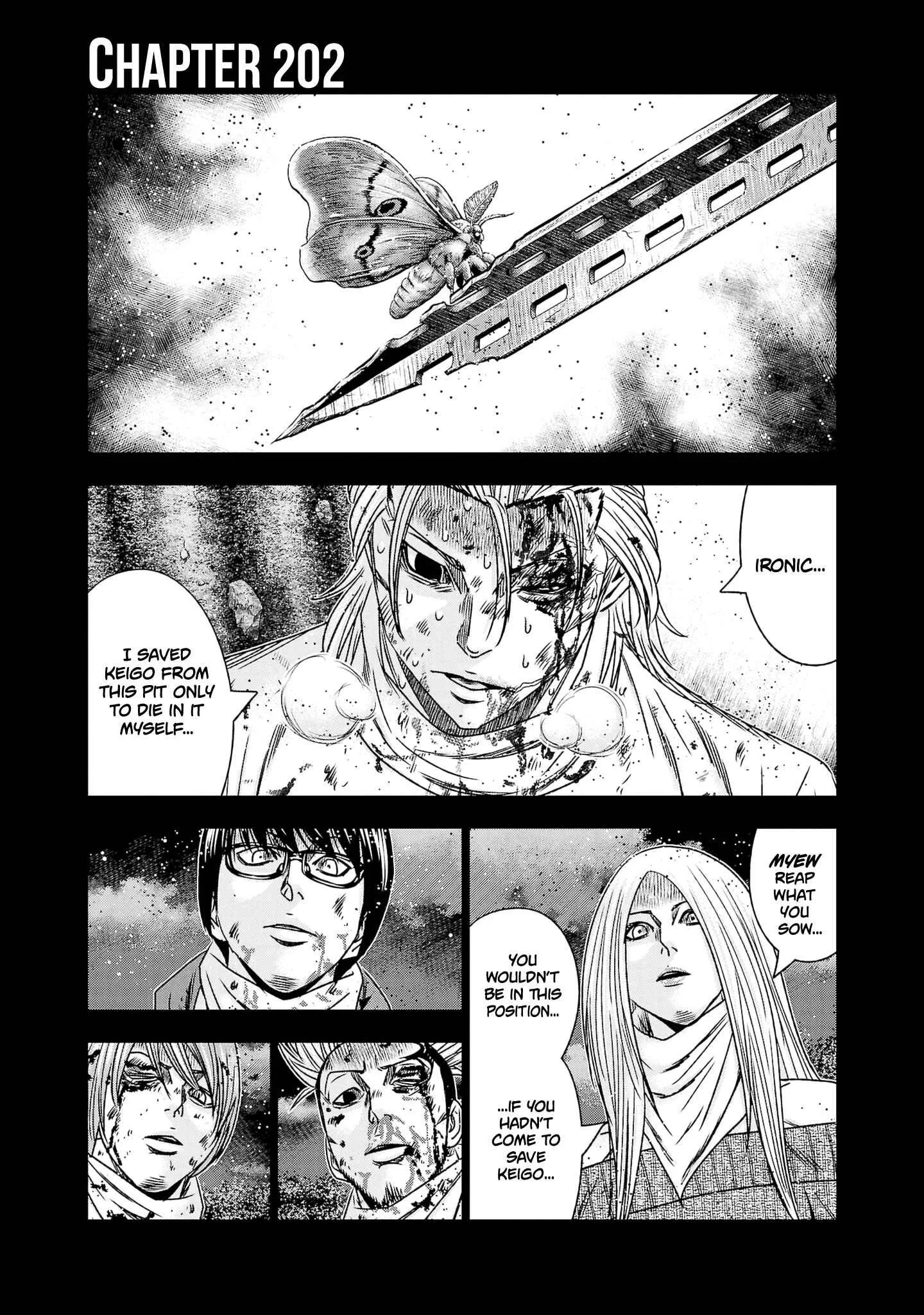 Out (Makoto Mizuta) Chapter 202 page 2