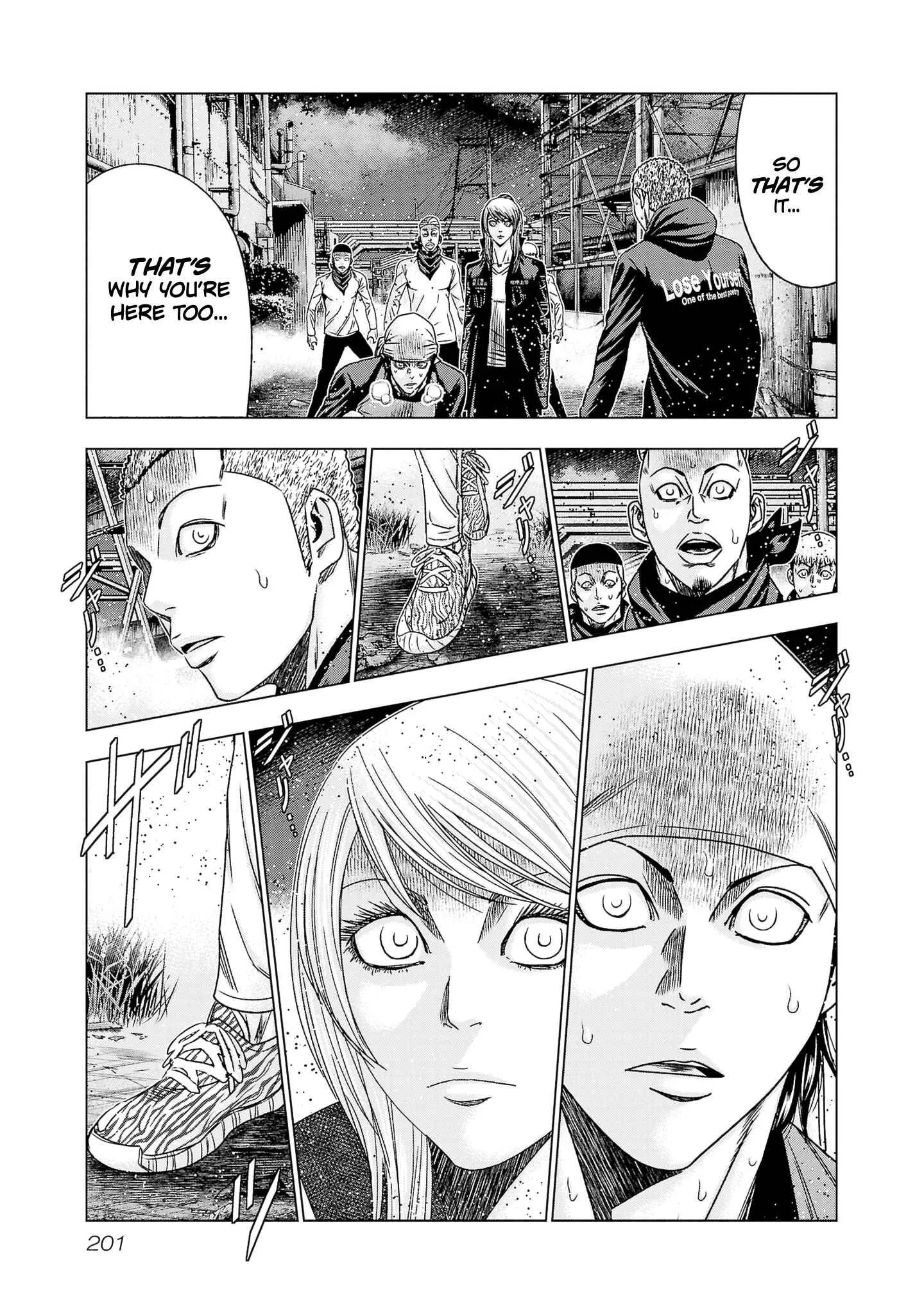 Out (Makoto Mizuta) Chapter 206 page 17