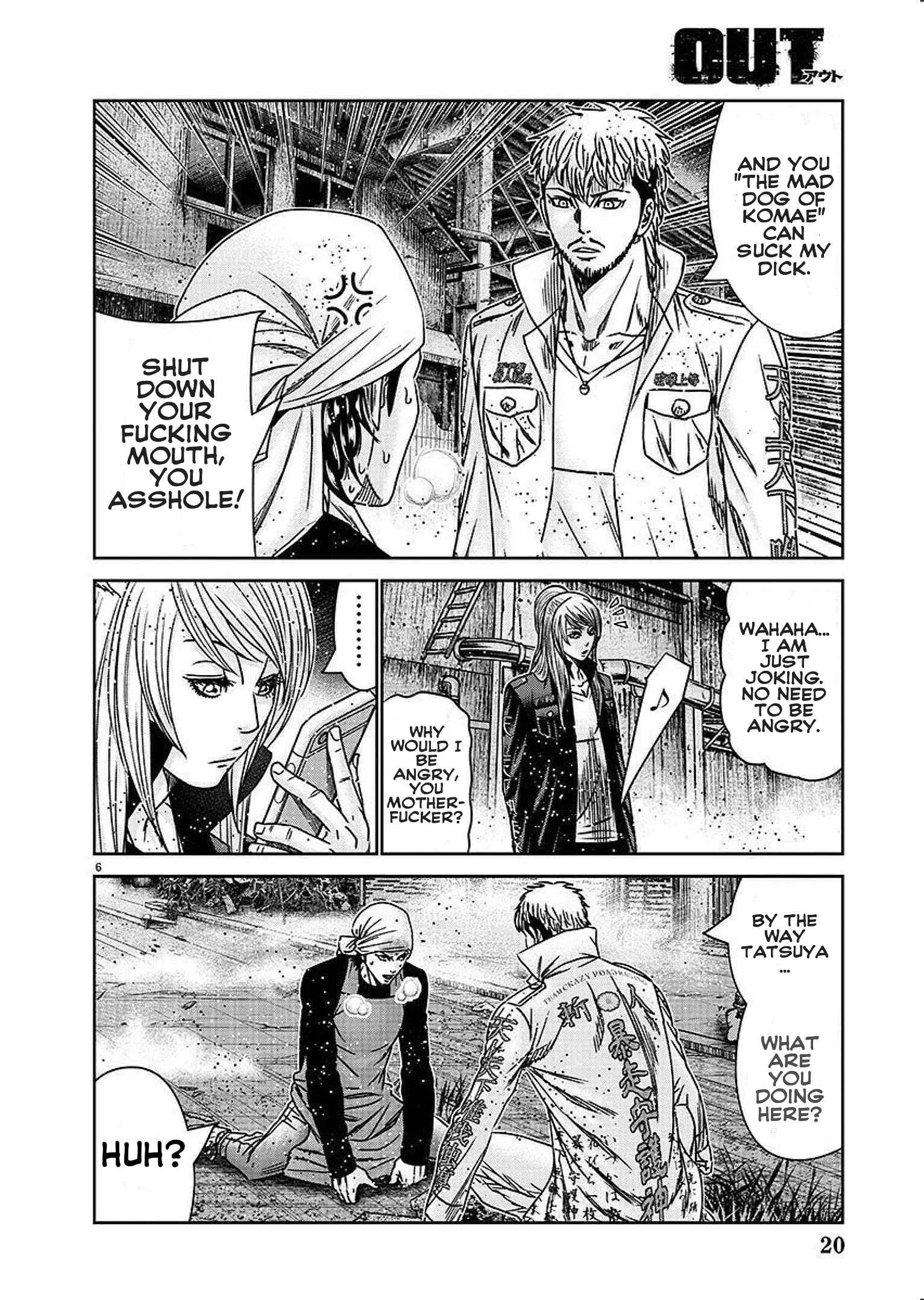 Out (Makoto Mizuta) Chapter 207 page 10