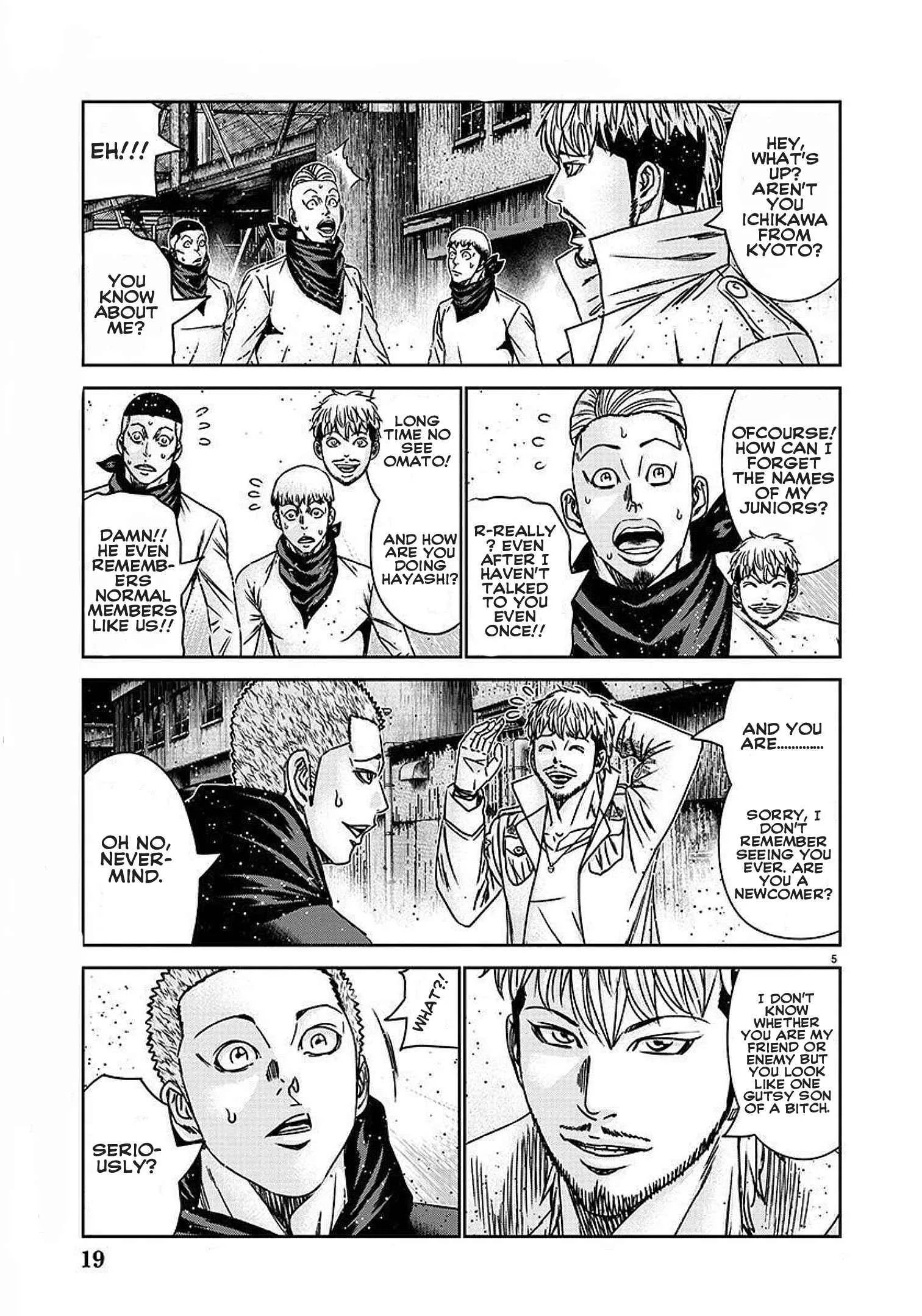 Out (Makoto Mizuta) Chapter 207 page 9
