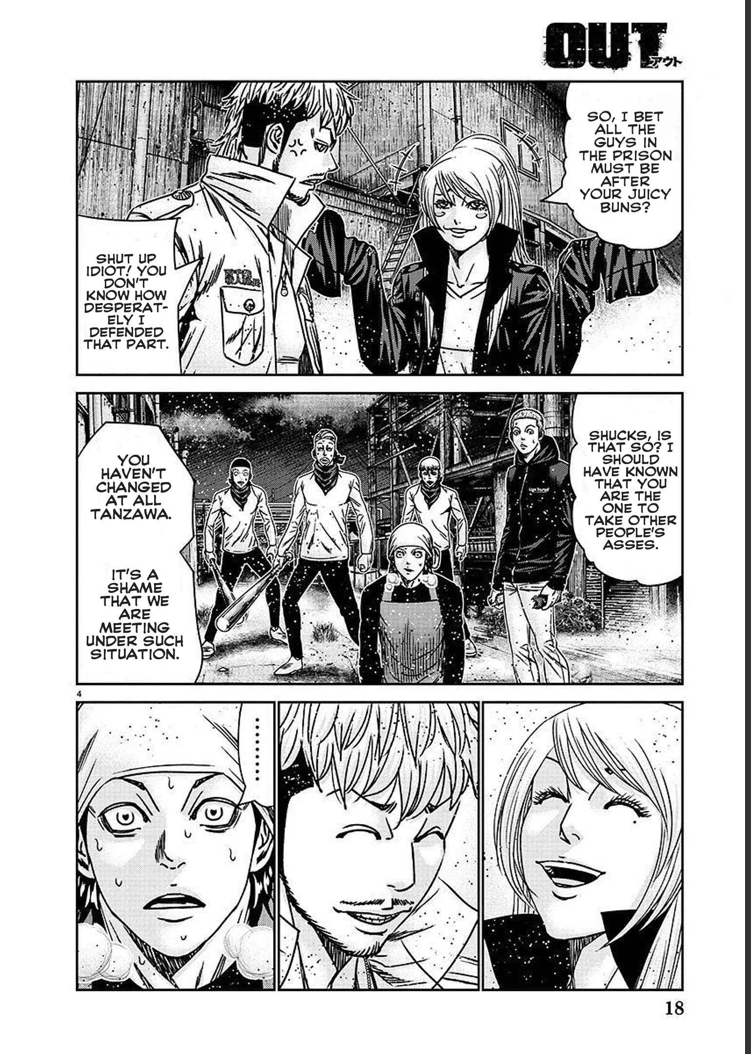 Out (Makoto Mizuta) Chapter 207 page 8