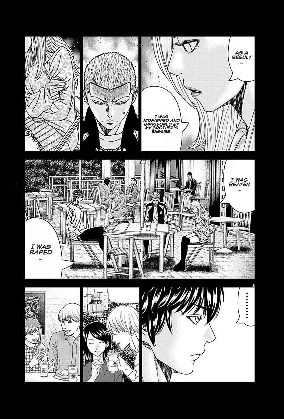 Out (Makoto Mizuta) Chapter 208 page 15