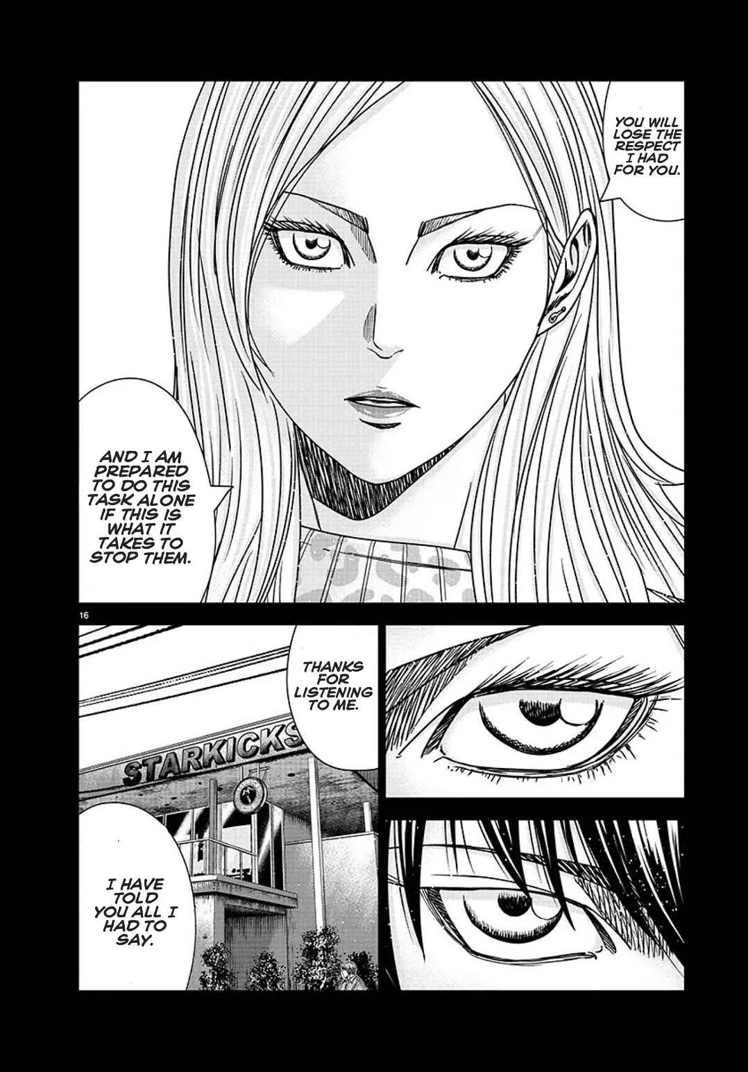 Out (Makoto Mizuta) Chapter 209 page 16