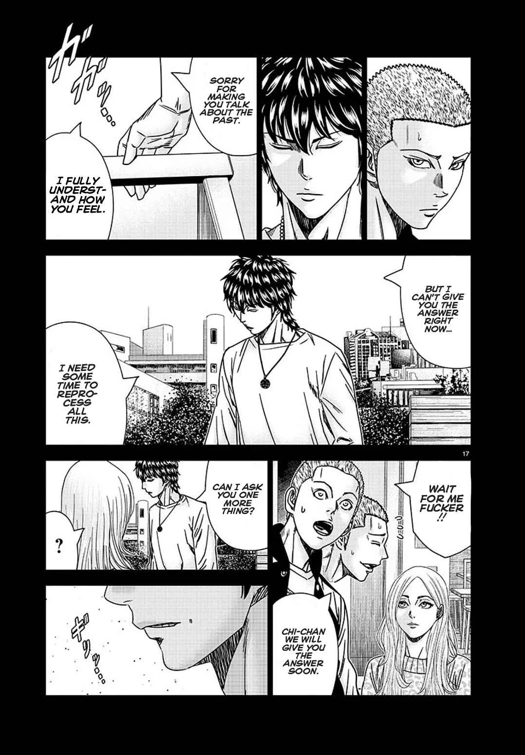 Out (Makoto Mizuta) Chapter 209 page 17