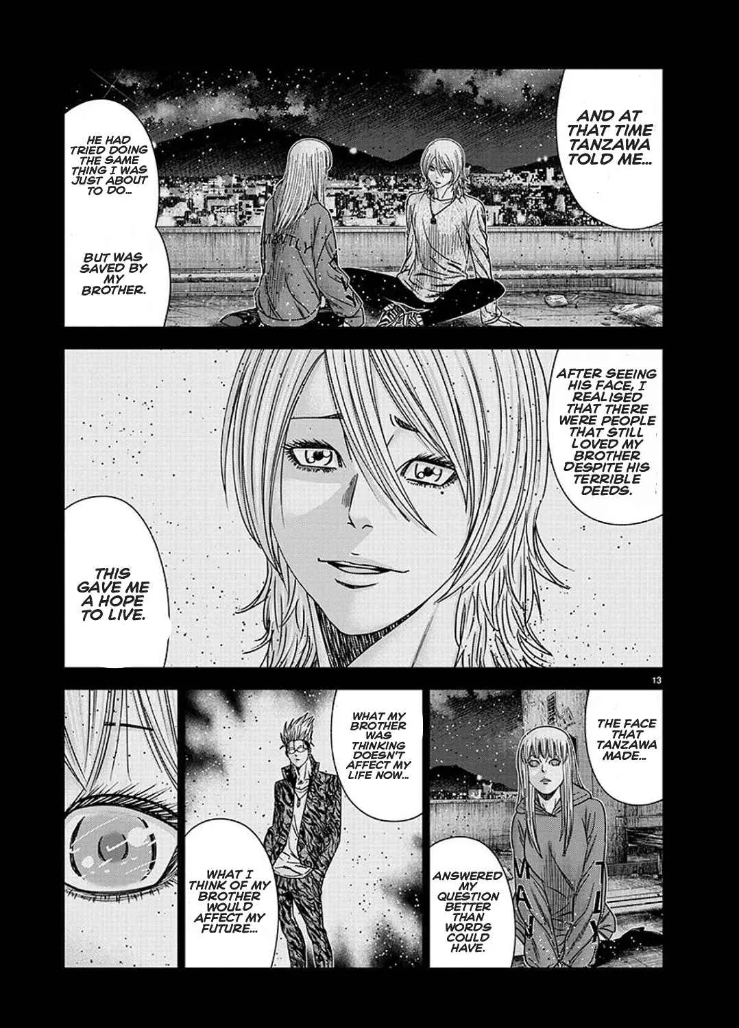 Out (Makoto Mizuta) Chapter 209 page 13