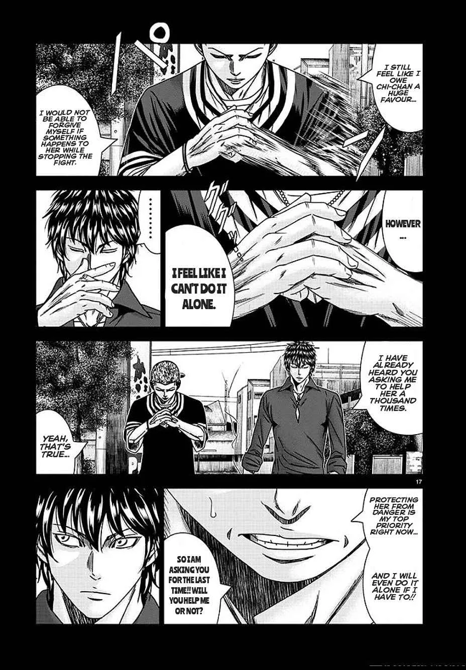 Out (Makoto Mizuta) Chapter 210 page 17