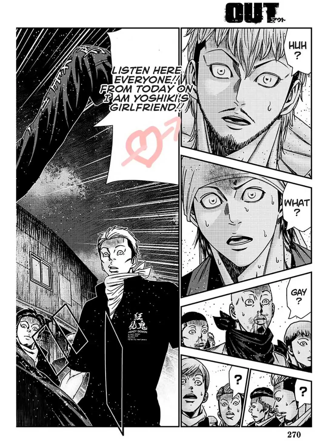 Out (Makoto Mizuta) Chapter 215 page 12