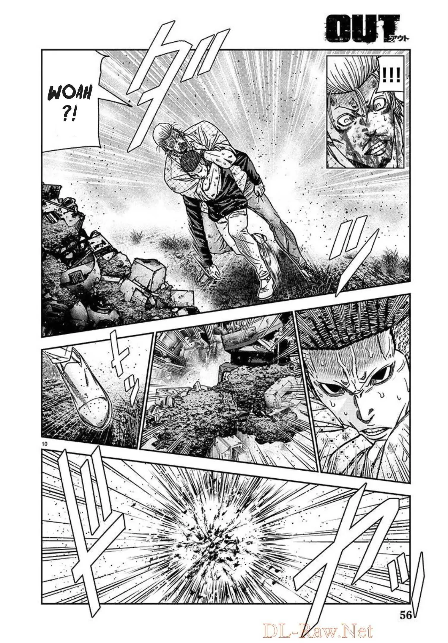 Out (Makoto Mizuta) Chapter 218 page 10
