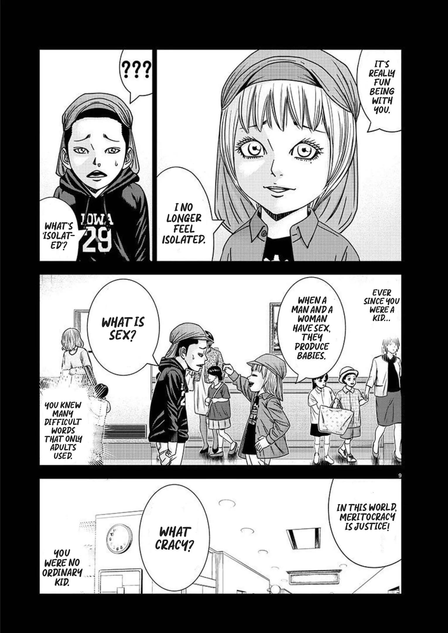 Out (Makoto Mizuta) Chapter 220 page 9