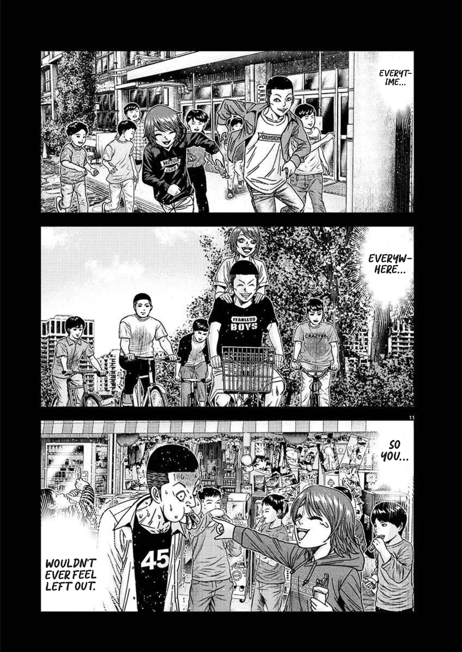 Out (Makoto Mizuta) Chapter 220 page 11