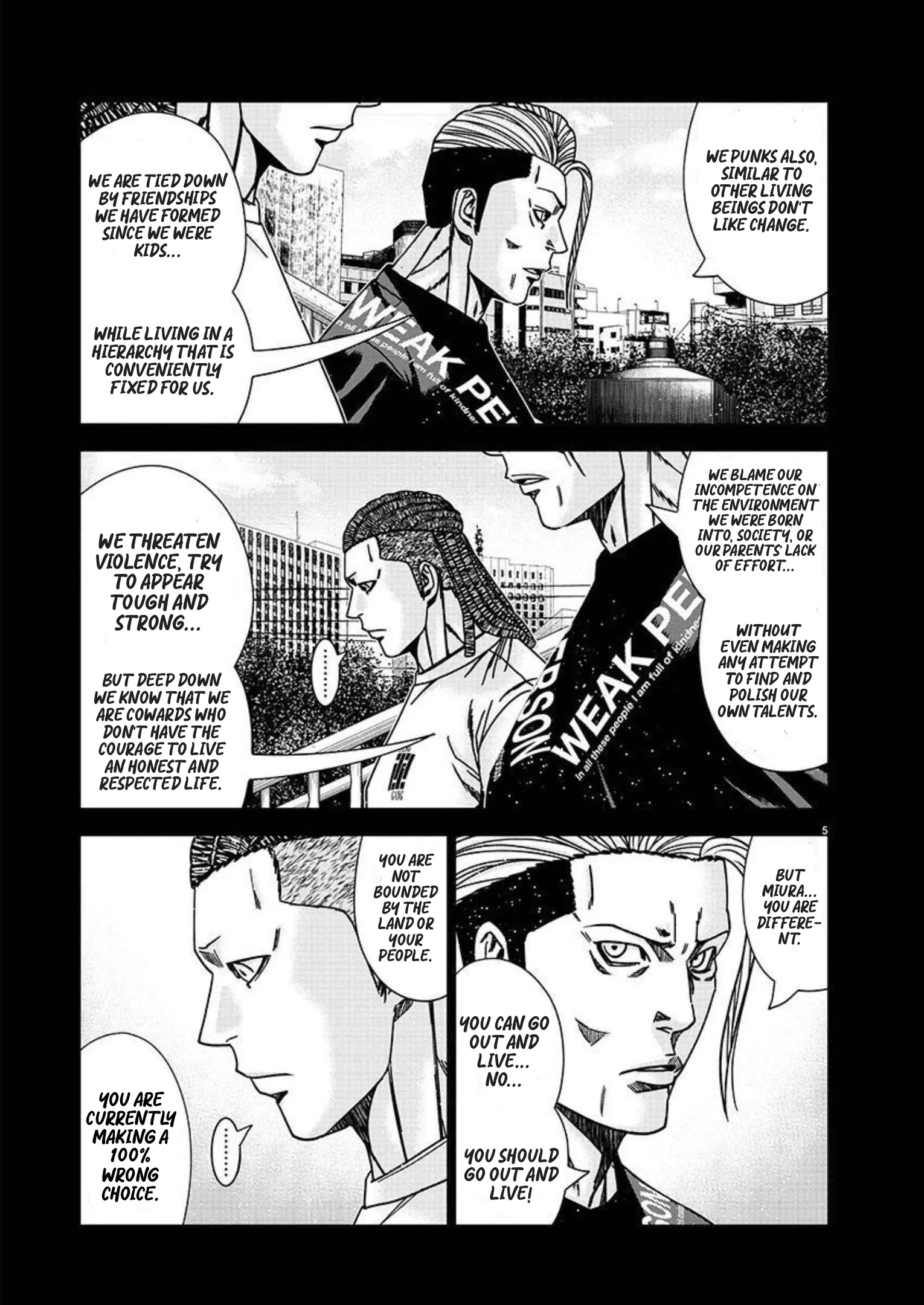 Out (Makoto Mizuta) Chapter 221 page 6