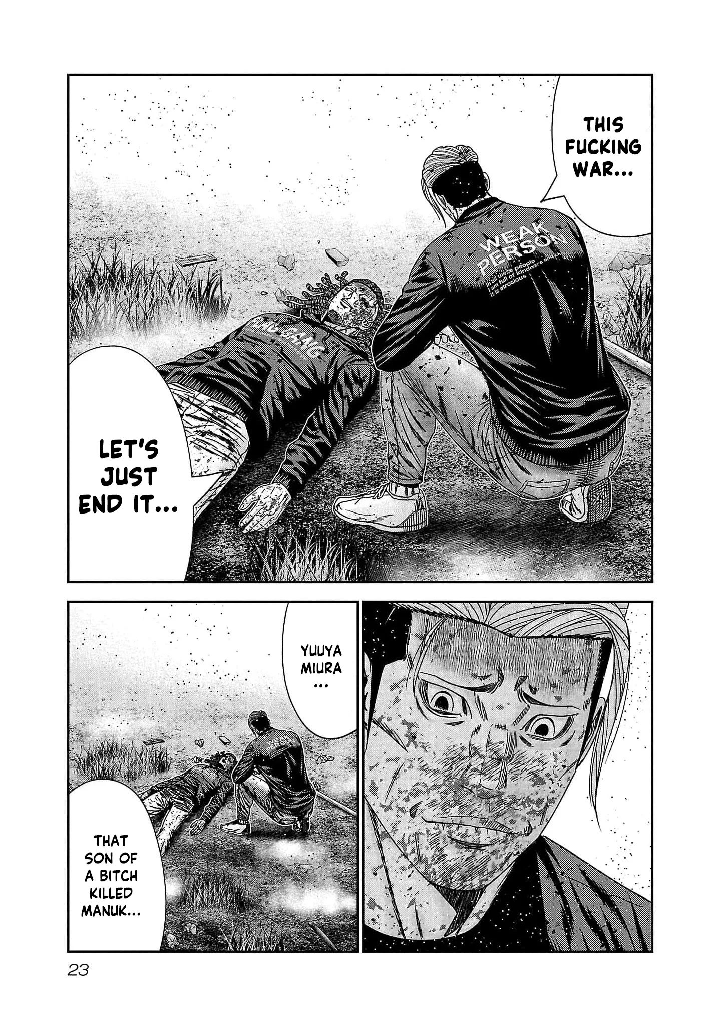 Out (Makoto Mizuta) Chapter 227 page 25