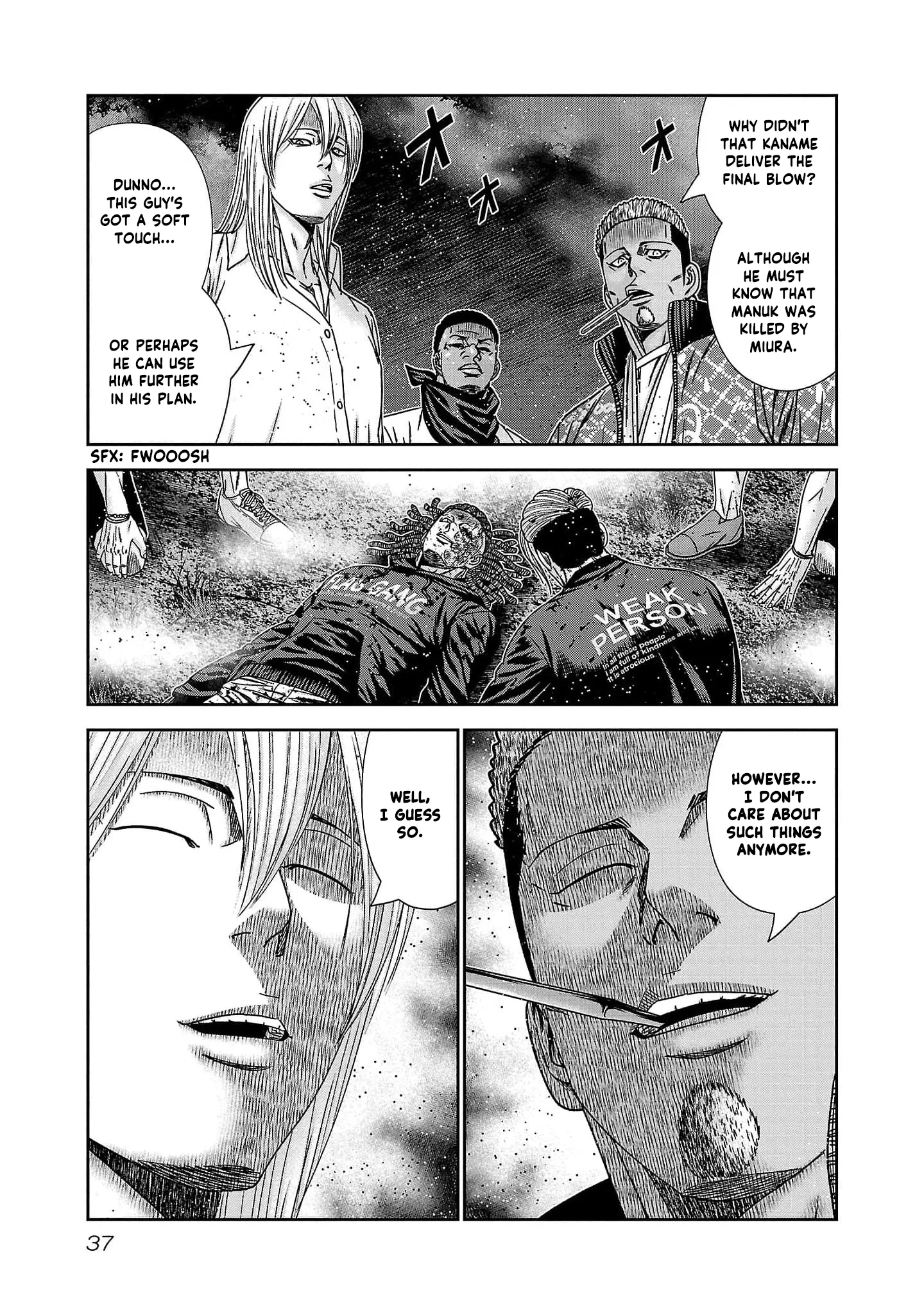 Out (Makoto Mizuta) Chapter 228 page 12