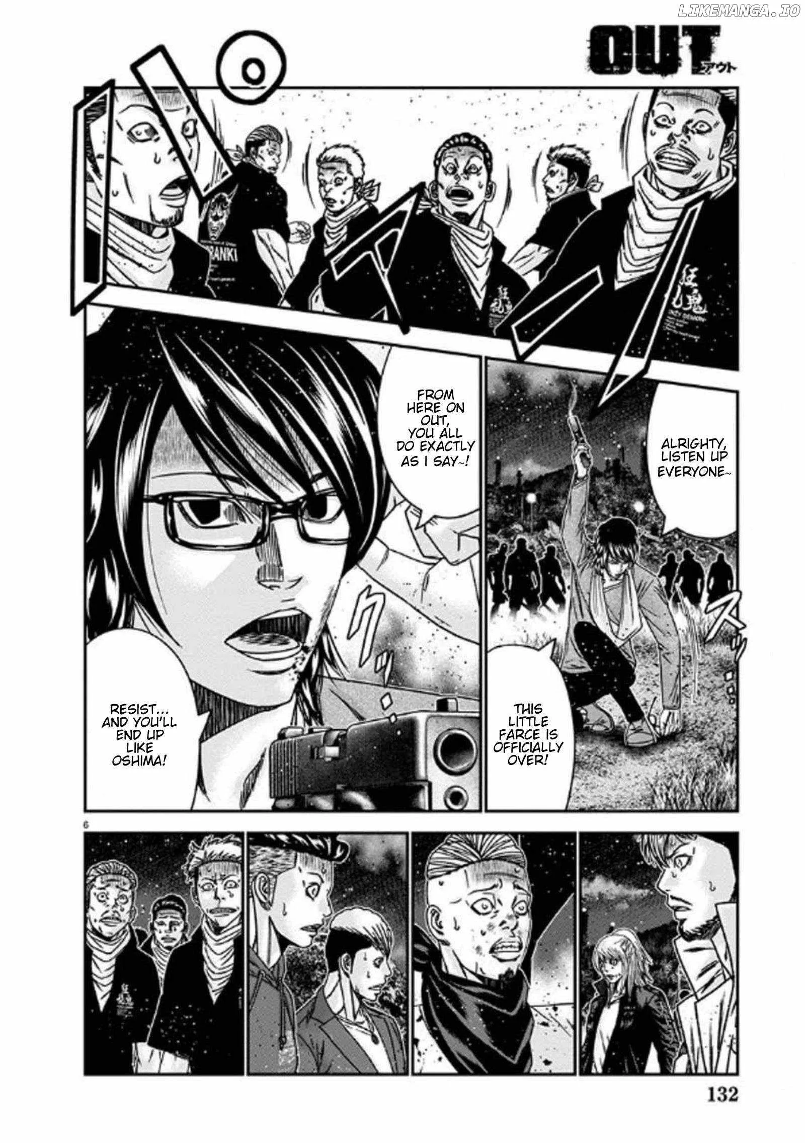Out (Makoto Mizuta) Chapter 254 page 6