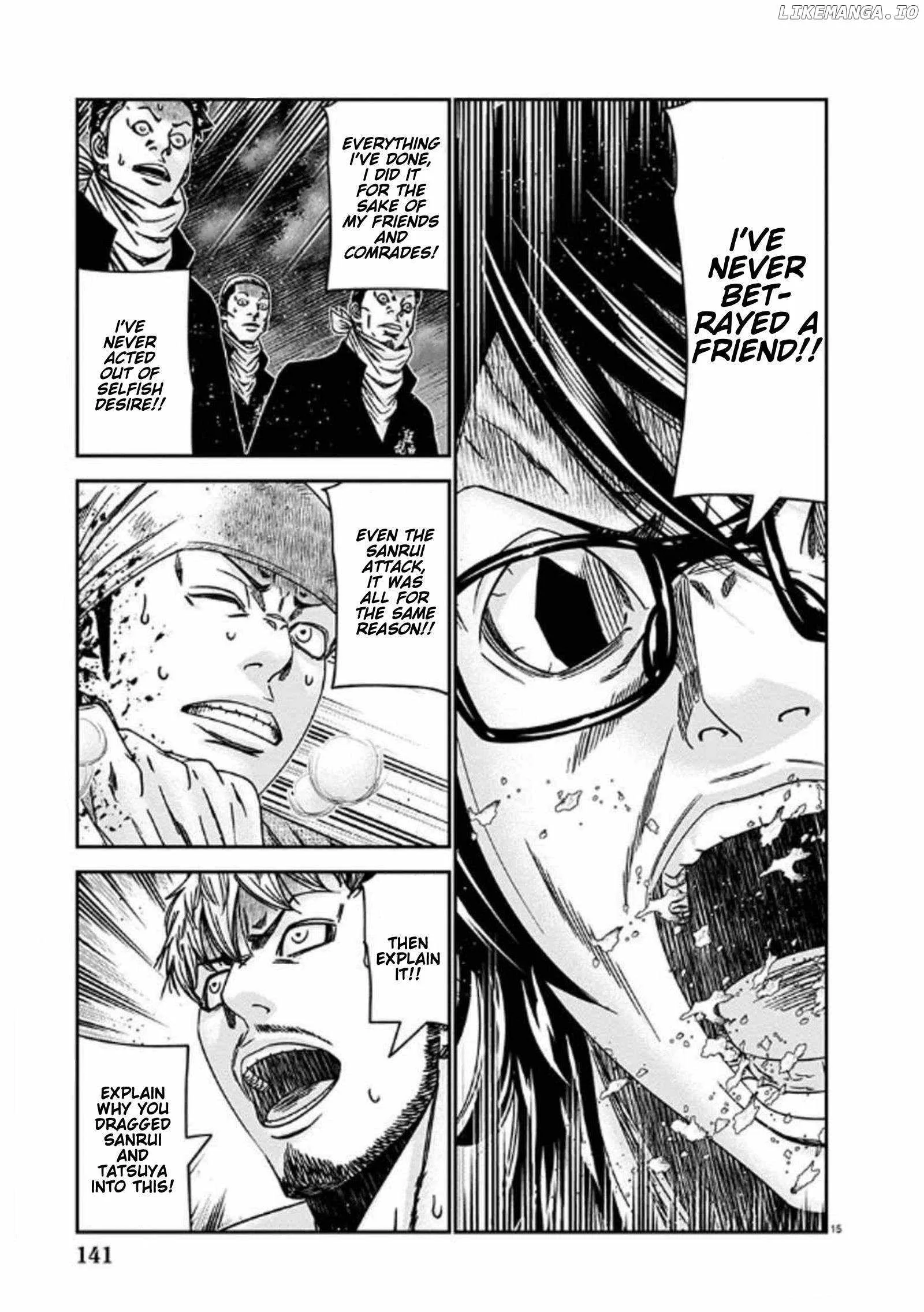 Out (Makoto Mizuta) Chapter 254 page 15