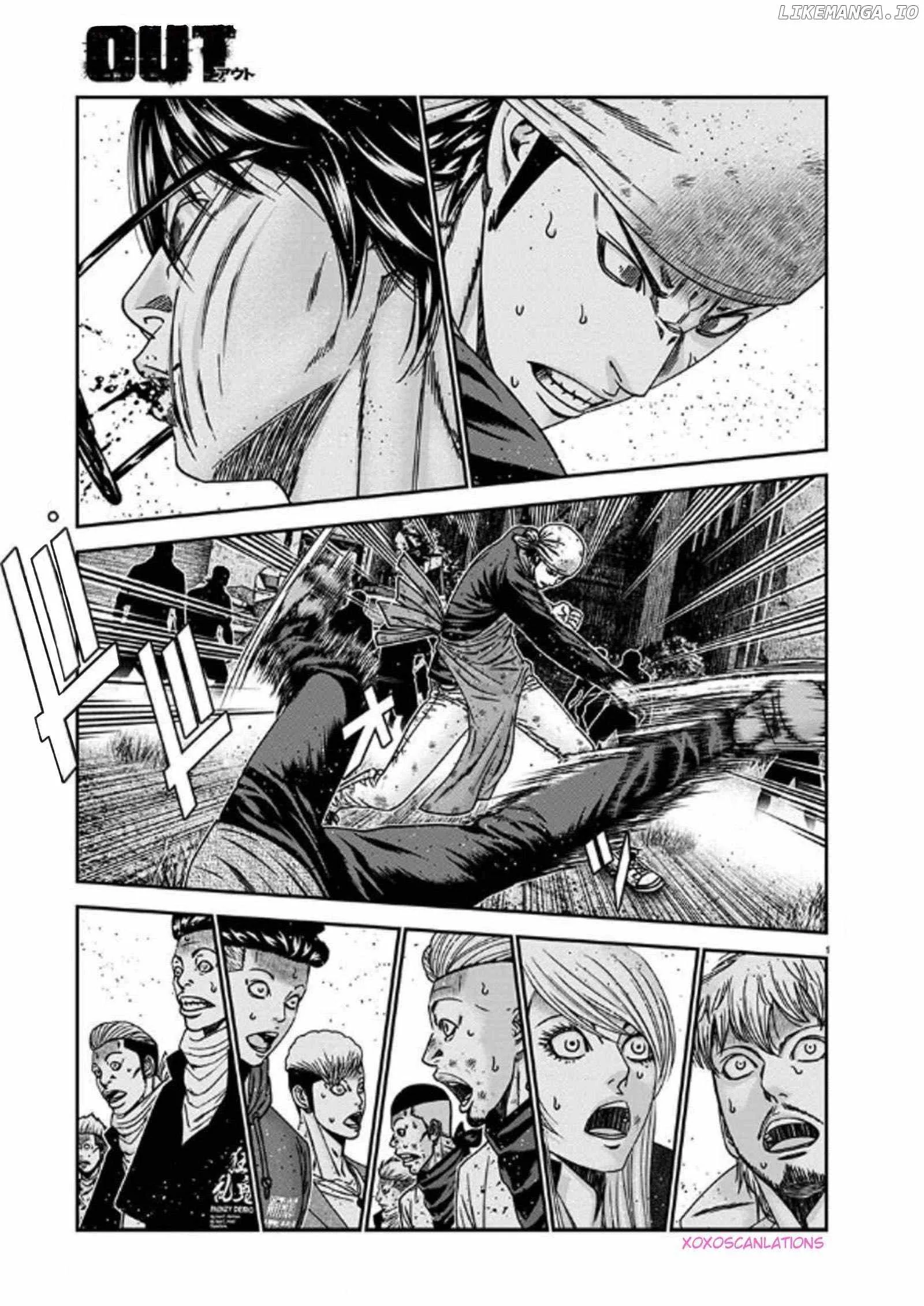 Out (Makoto Mizuta) Chapter 254 page 1