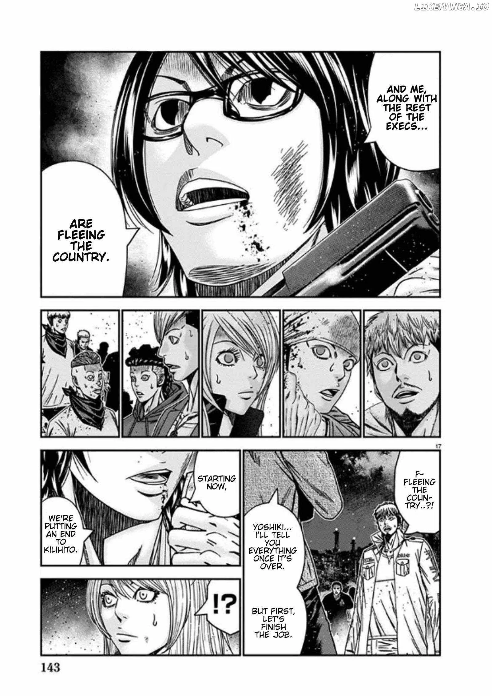 Out (Makoto Mizuta) Chapter 254 page 17