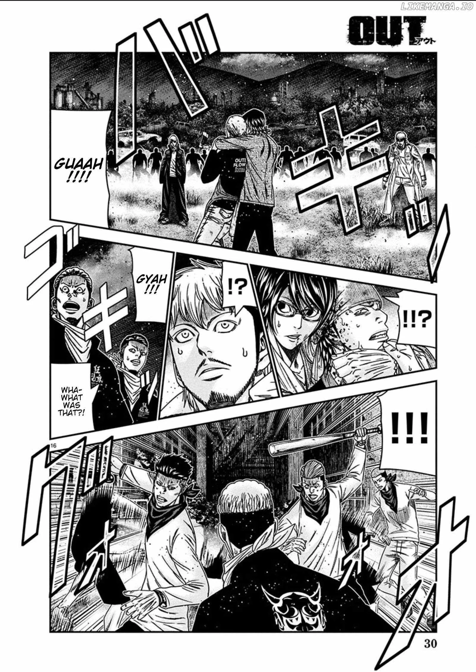 Out (Makoto Mizuta) Chapter 255 page 16