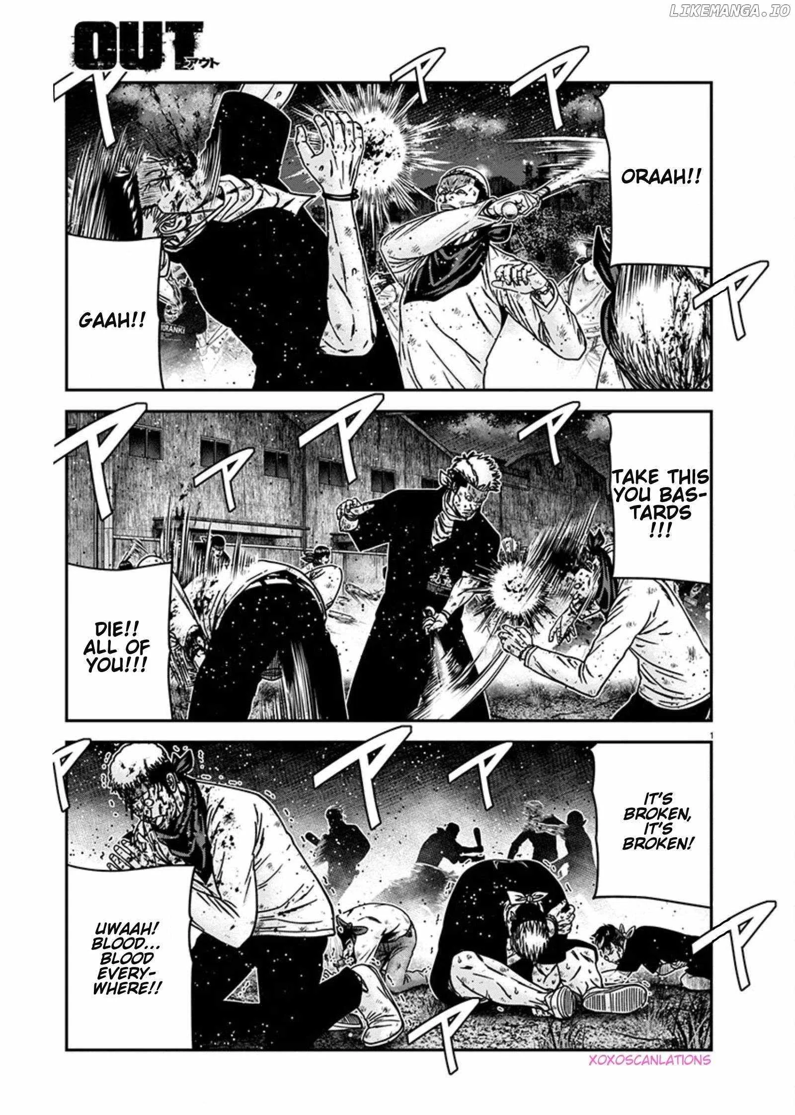 Out (Makoto Mizuta) Chapter 256 page 1