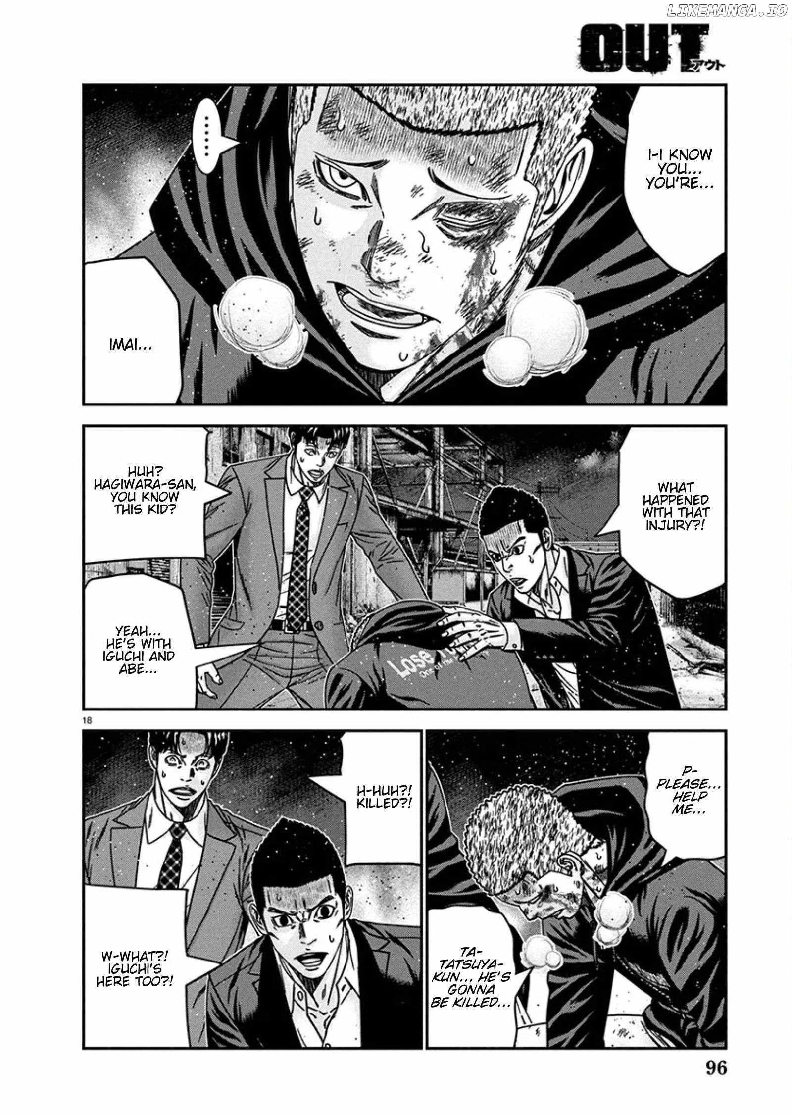 Out (Makoto Mizuta) Chapter 257 page 18