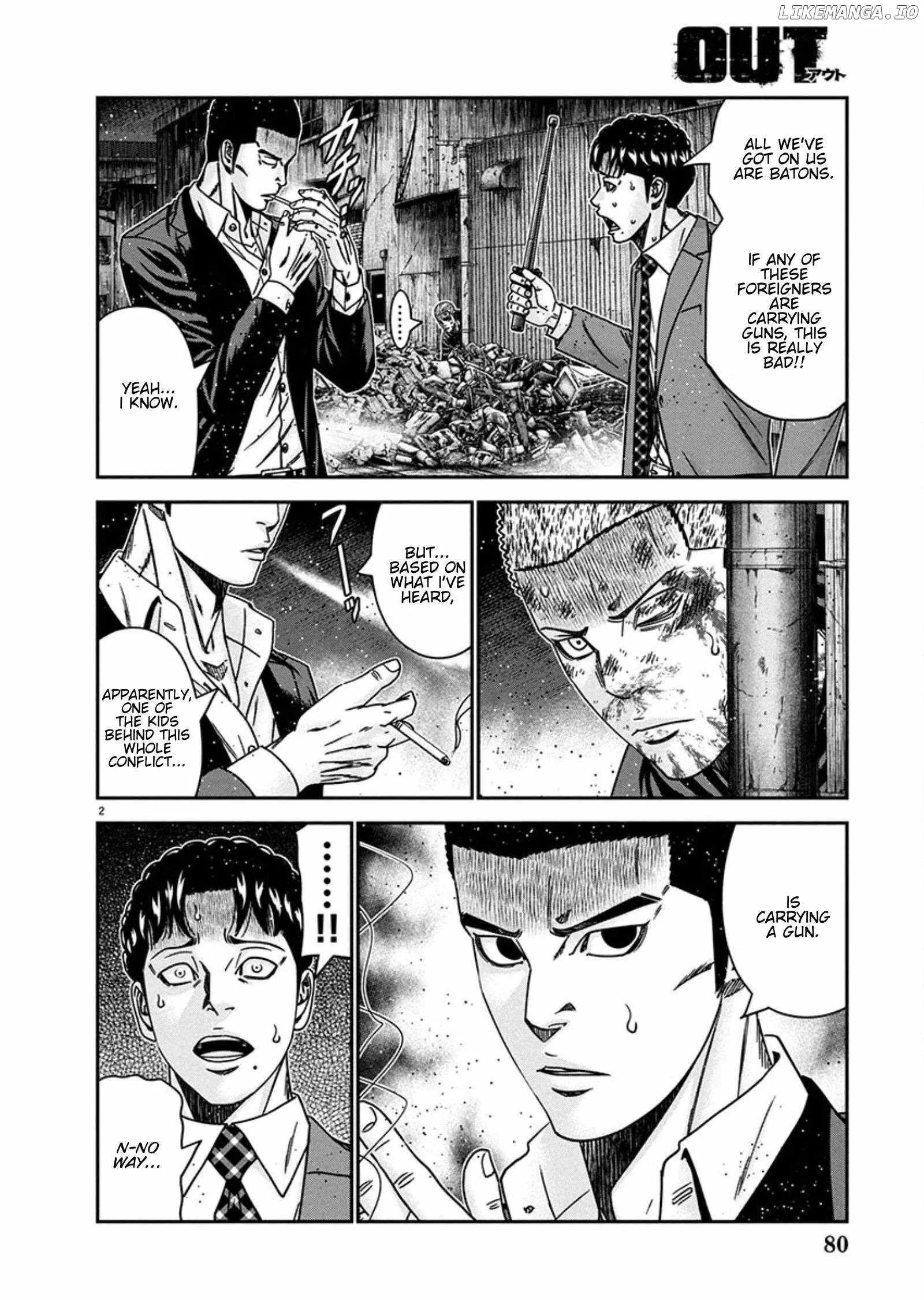 Out (Makoto Mizuta) Chapter 257 page 2
