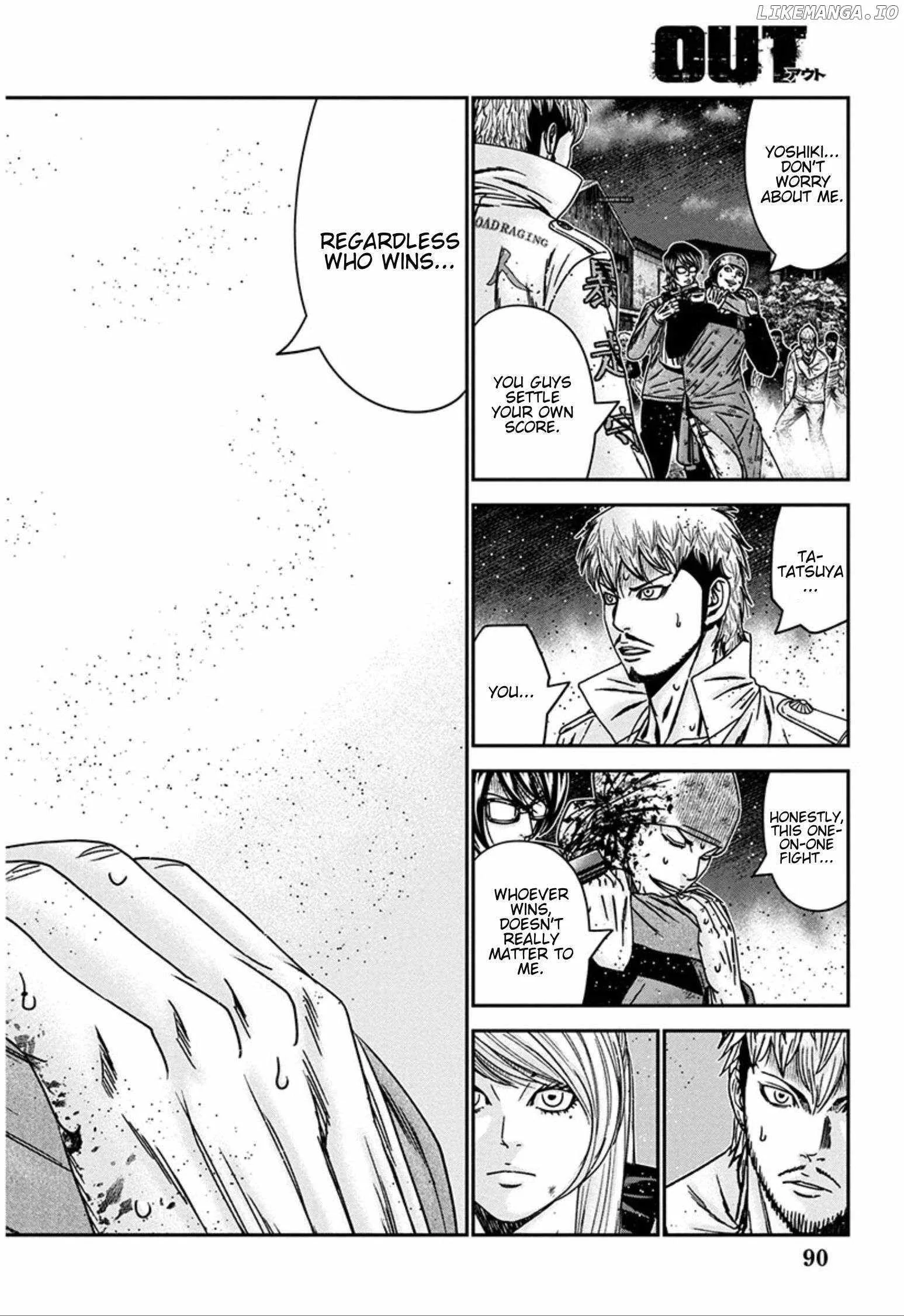 Out (Makoto Mizuta) Chapter 257 page 12