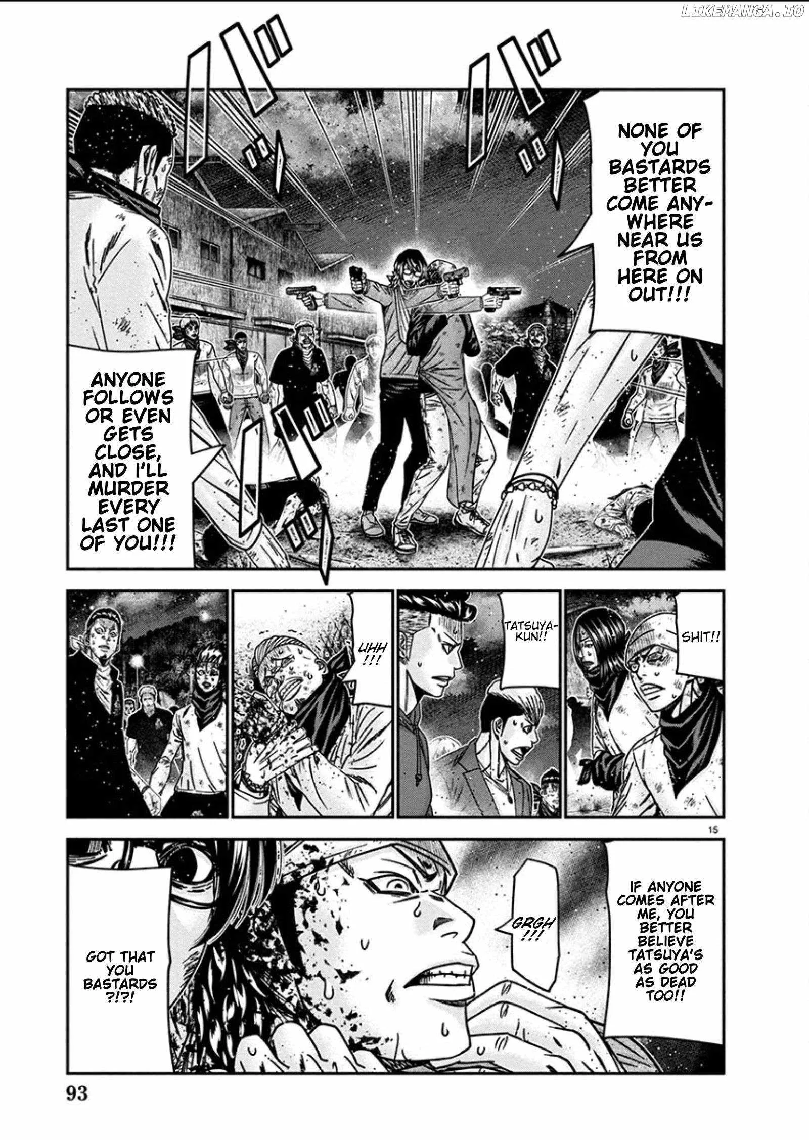 Out (Makoto Mizuta) Chapter 257 page 15